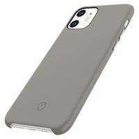 Valenta Leather Back Cover Snap Luxe Apple iPhone 11 Grey - thumbnail