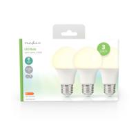 Nedis LBE27A601P3 Led-lamp E27 A60 4.9 W 470 Lm 2700 K Warm Wit 3 Stuks - thumbnail