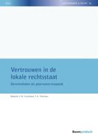 Vertrouwen in de lokale rechtsstaat (Paperback) - thumbnail