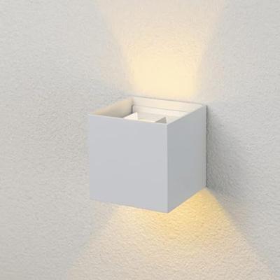 LED Wandlamp Cubo - 2700K - 6 Watt - Wit - Kubus - Dimbaar LED Wandlamp Cubo - 2700K - 6 Watt - Wit - Kubus - Dimbaar