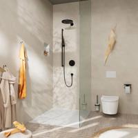 Hansgrohe Showerselect Comfort S thermostaat - inbouw - 2 functies - mat zwart 15554670 - thumbnail