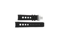 Horlogeband Tissot T0794272605700A / T610034296 Leder Zwart 23mm - thumbnail