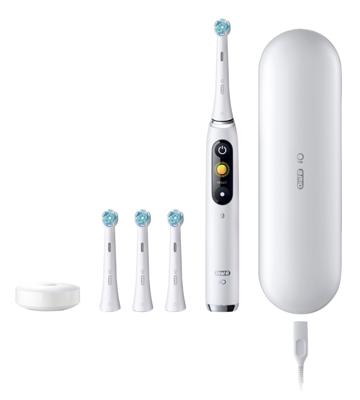 Oral-B iO Series 9 Luxe Elektrische tandenborstel Roterend / oscillerend Wit