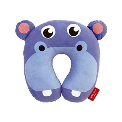Fisher Price nekkussen 27 x 27 x 6 cm nijlpaard blauw Fisher Price nekkussen 27 x 27 x 6 cm nijlpaard blauw