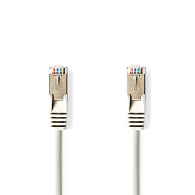 CAT5e SF/UTP-Netwerkkabel | RJ45 Male - RJ45 Male | 1,0 m | Grijs
