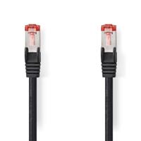 Nedis CAT6 S/FTP Netwerkkabel RJ45 100 cm zwart - thumbnail
