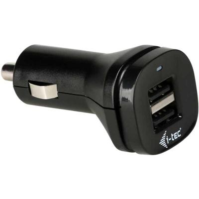 i-tec Dual USB Car Charger 2.1 A oplader