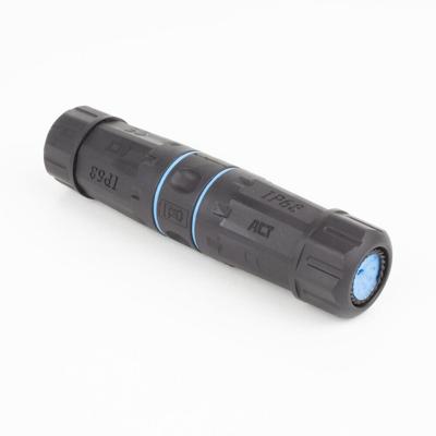 ACT SD6521 tussenstuk voor kabels IDC Zwart - thumbnail