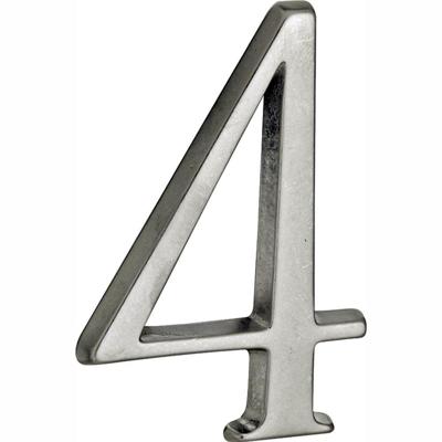 Huisnummer Roman 120mm-4 MAC Huisnummer Roman 120mm-4 MAC
