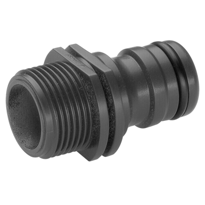 GARDENA 02821-20 Kunststof Apparaatdeel Steekkoppeling Profi-systeem, 26,44 mm (3/4) buitendraad