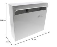 Postopvangbak Burg-Wächter Potsdam - wit - thumbnail