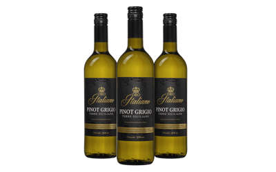 3 flessen Oro Italiano Pinot Grigio Probeerpakket 3 flessen Oro Italiano Pinot Grigio Probeerpakket