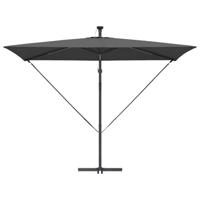 Cantilever Banana Parasol Antraciet 294 x 200 x 254 cm - thumbnail