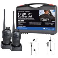 Midland G10 Pro PMR 2er Security-Koffer MA31 LK Pro C1107.S4 PMR-portofoon Set van 2 stuks - thumbnail