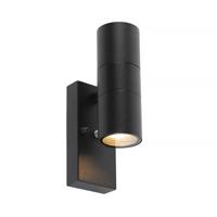Ylumen Buitenlamp Sense incl. LED 2 lichts dag nacht sensor zwart - thumbnail