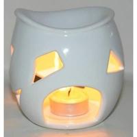 Aromabrander & Olieverdamper Artistiek - Wit - thumbnail