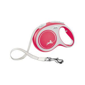 Flexi rollijn new comfort tape L rood 5 meter