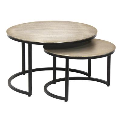 Salontafel set Tuana Zilver Salontafel set Tuana Zilver