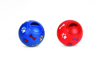 Beeztees snackbal verstelbaar 8cm ass Beeztees snackbal verstelbaar 8cm ass