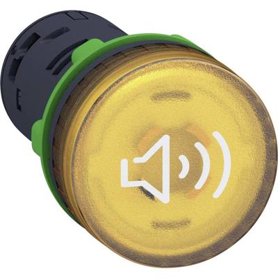 Schneider Electric XB5KS2G8 XB5KS2G8 Verlicht, Met fitting (l x b x h) 55 x 29 x 29 mm Geel 1 stuk(s)