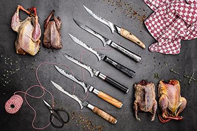 FORGED - Olive Forged - Uitbeenmes Olijfhout - thumbnail