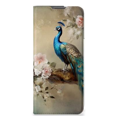 Smartphone hoesje voor OnePlus Nord CE 2 5G Vintage Pauwen