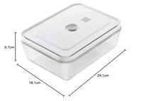 Zwilling Vacuüm Vershoudbakje Fresh & Save - Glas - 24 x 18 x 10 cm / 2 liter - thumbnail