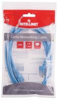 Intellinet 338400 RJ45 Netwerkkabel, patchkabel CAT 5e U/UTP 1.50 m Blauw 1 stuk(s) - thumbnail
