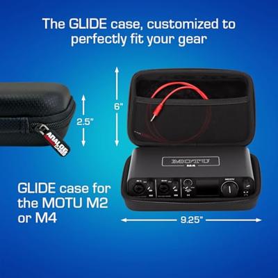 Analog Cases GLIDE Case For MOTU M2, M4