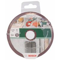 Bosch Accessoires Fiberschijvenset Ø115mm | G60 | Bm | Ongeperf | 5-delig - 2609256245 - thumbnail