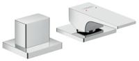 Hansgrohe Metropol 2-gats badrandmengkraan chroom - thumbnail