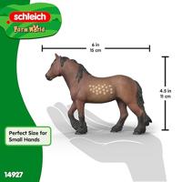 Schleich 14927 Noord-zweeds Koudbloed Merrie - thumbnail