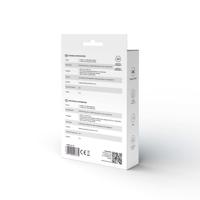 USB-C naar HDMI 2.0B kabel, 2m, zilver/zwart, gouden tips, SAVIO CL-171 - thumbnail