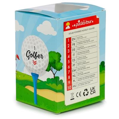 Golfer Zonnecel Solar Pal Figuur
