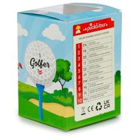 Golfer Zonnecel Solar Pal Figuur - thumbnail