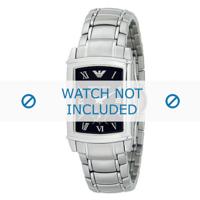 Armani horlogeband AR-0245 Staal Zilver 21mm - thumbnail