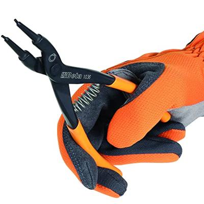 Beta Borgveertangen, uitwendig rechte punten PVC handgreep 1036 140X09 - 010360013