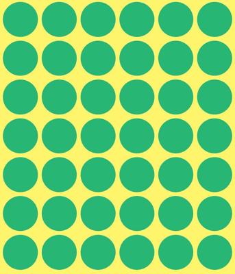 Avery Ronde etiketten diameter 18 mm, groen, 1.056 stuks