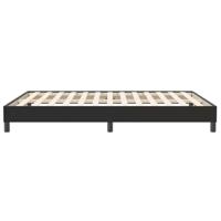Bedframe zonder matras 160x210 cm fluweel zwart - thumbnail