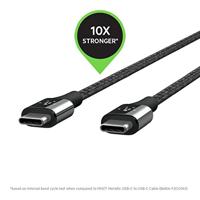 CABLE USBC USBC DURATEK 1.2M NOIR - thumbnail