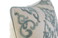 Kussenhoes DKD Home Decor 60 x 1 x 40 cm Blauw Traditioneel - thumbnail