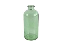 Fles Caria glas ro 11x11x25 cm groen Countryfield - Countryfield - thumbnail