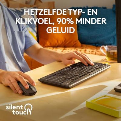 Logitech MK295 Silent desktop zwart - thumbnail