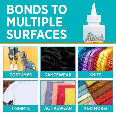 Aleene's • flexible & stretchable permanent fabric glue 118ml