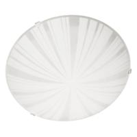 Eglo PlafondlampMars 1 24,5cm stripe wit - 89239 - thumbnail