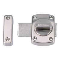 Veiligheidsslot EDM 85379 40 mm Automatisch Gesatineerd Nikkel - thumbnail
