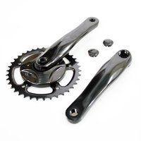 Hzb kettingwiel/crankset nexus 38 tands 170 mm 1/8 - 3/32 zwart