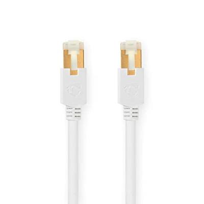 Nedis - Cat 6 kabel - RJ45 stekker - SF/UTP - 15 m - rond - PVC LSZH - Wit
