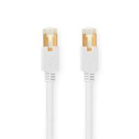 Nedis - Cat 6 kabel - RJ45 stekker - SF/UTP - 15 m - rond - PVC LSZH - Wit - thumbnail