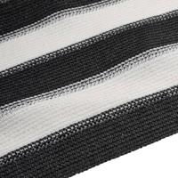 Privacynet 195 g/m 1,2x10 m HDPE antracietkleurig en wit - thumbnail